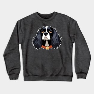 Dog Spaniel art 4 Crewneck Sweatshirt